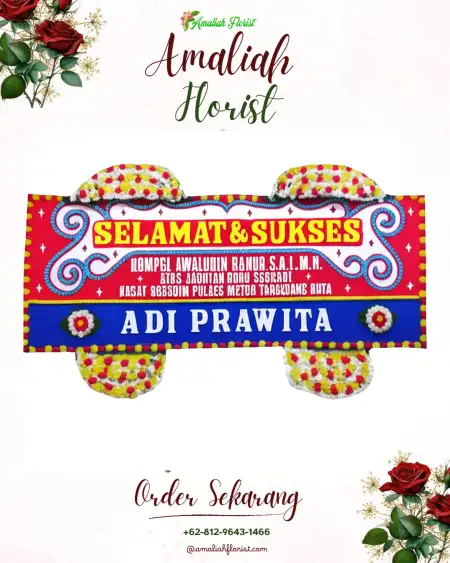 Papan Bunga Ucapan Selamat Ulim